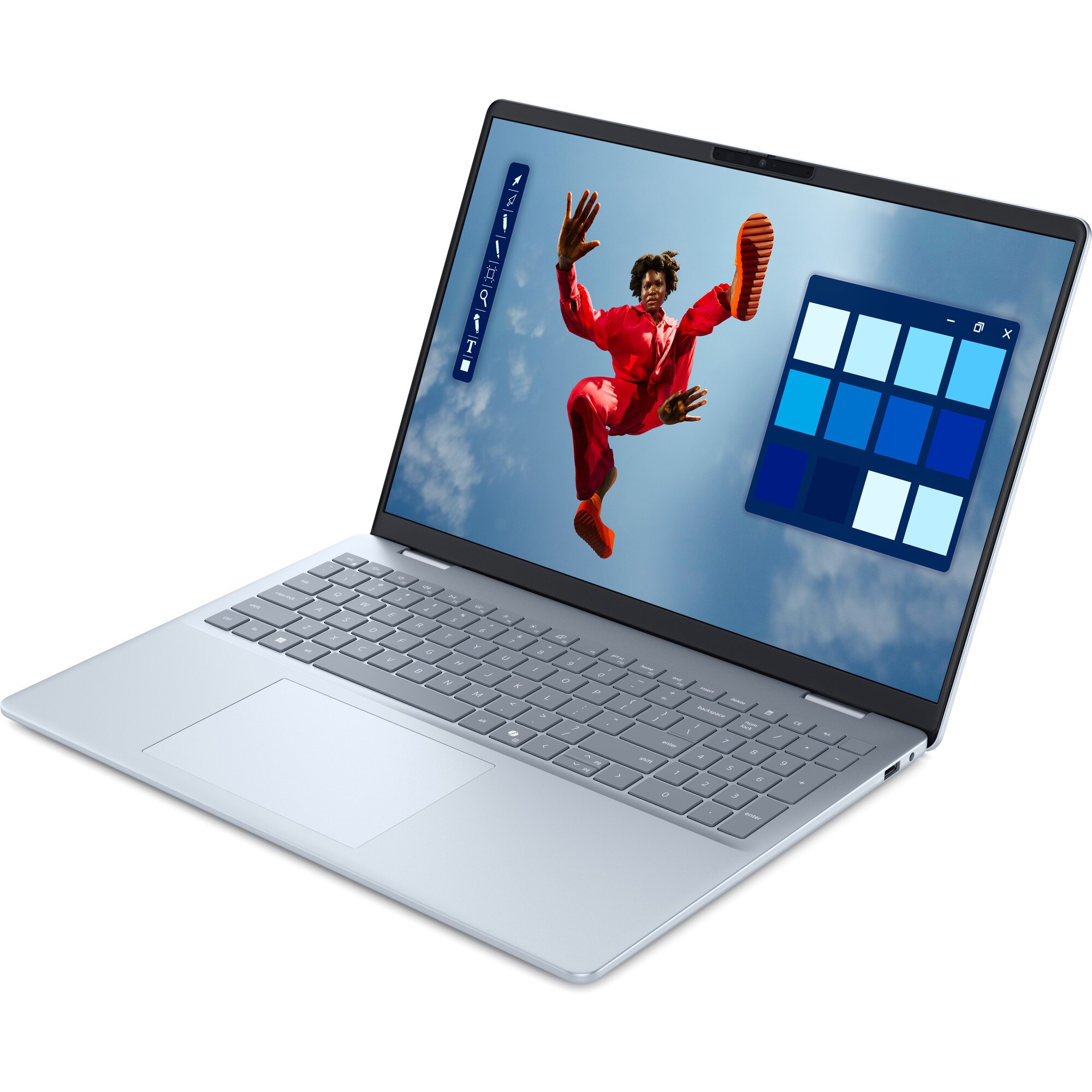 Laptop Dell 16 Plus DB16250, 16 inch, 32GB, 2TB SSD, Albastru