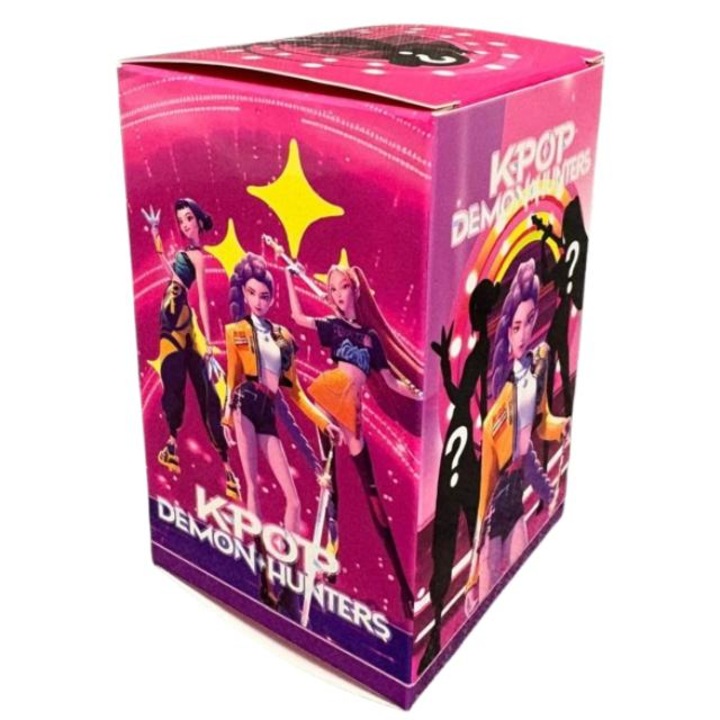 Figurina Misterybox K-Pop Demon Hunters, diverse personaje, multicolor, 10cm
