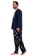 Férfi pizsama Vienetta Man, Beer Weekend modell