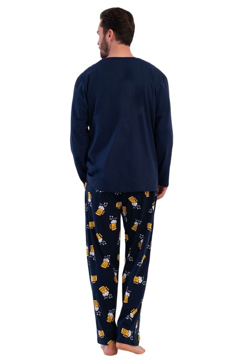 Férfi pizsama Vienetta Man, Beer Weekend modell