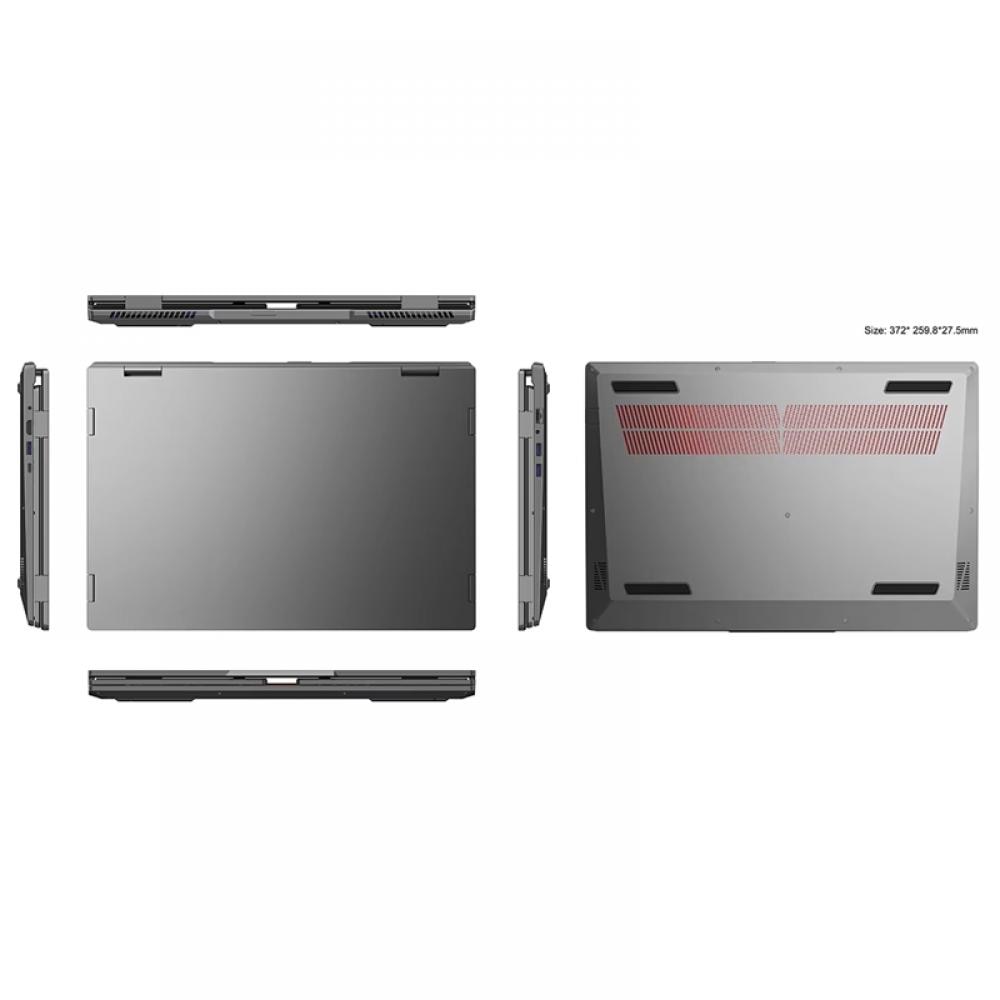 Laptop MAX16, 16 inch + 10.5 inch + 10.5 inch, 32GB DDR4, 1TB SSD, Argintiu