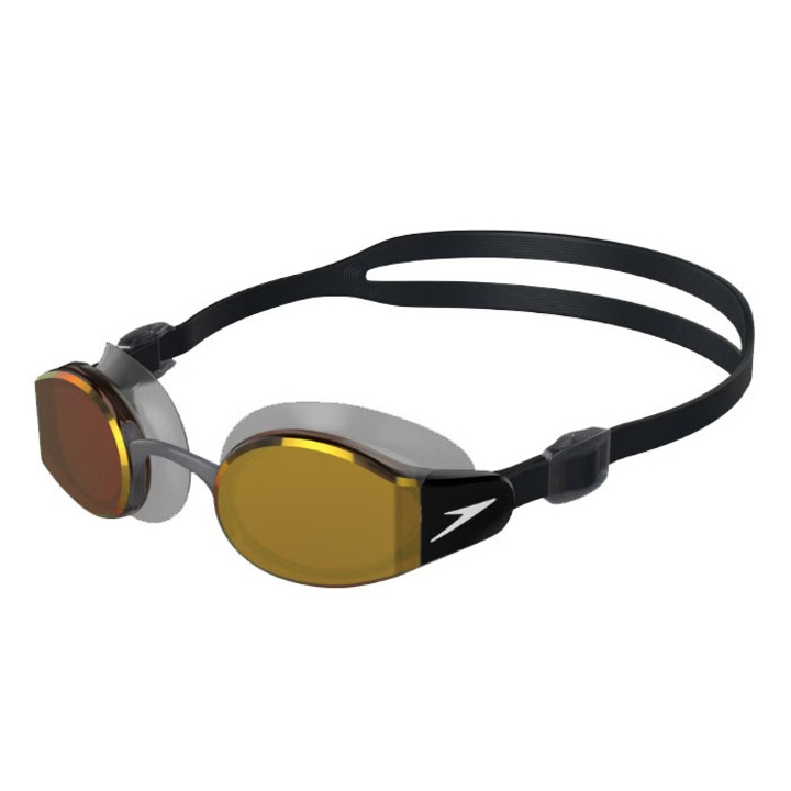 Очила за плуване Speedo Mariner Pro, За възрастни, Черен/Оранжев