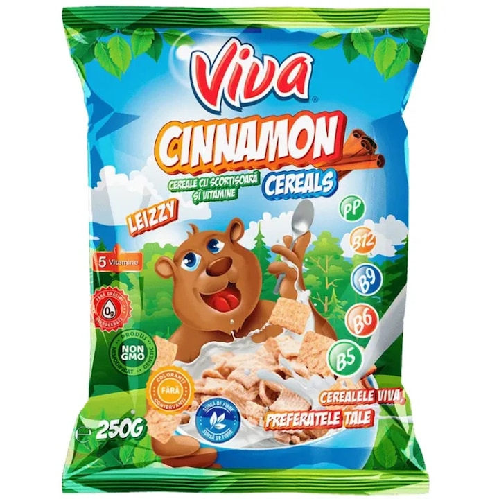 VIVA CINNAMON – Cereale cu scortisoara 250g