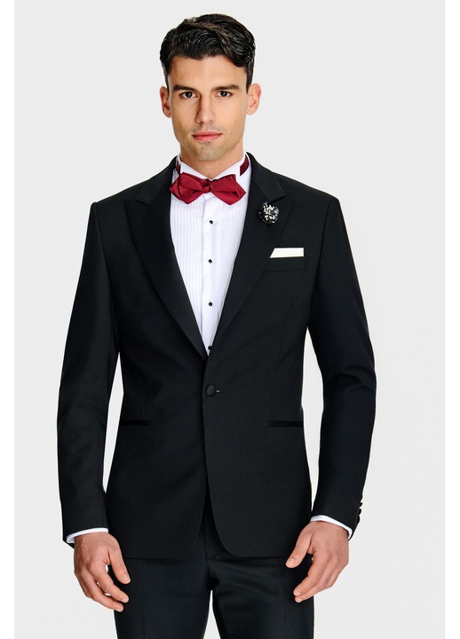 Sacou Pako Lorente, 100% Slim Negru, Negru