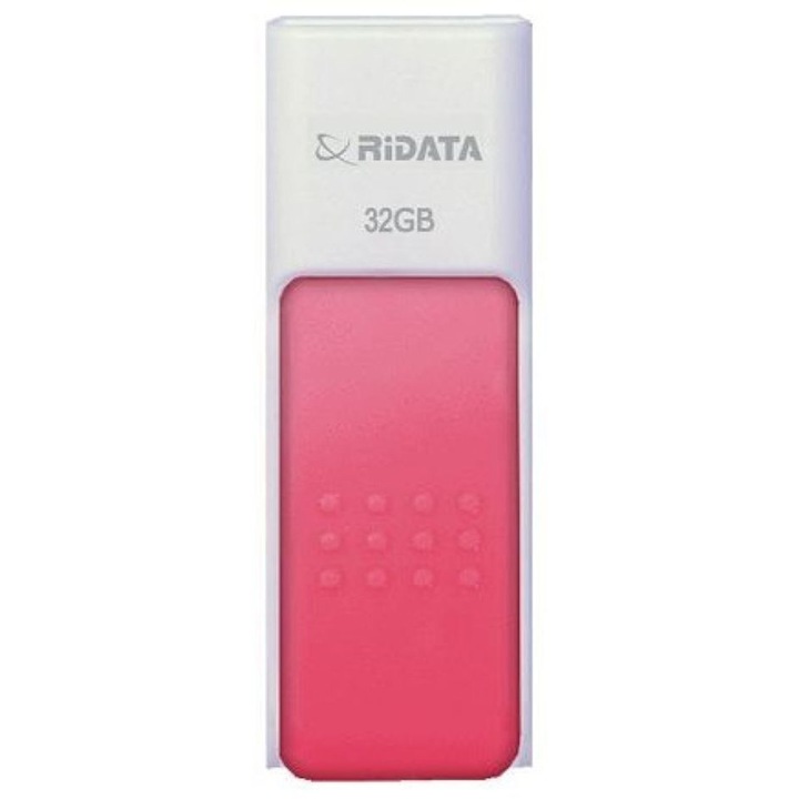 Memorie USB Ridata 32GB HD50 Alb/Roz