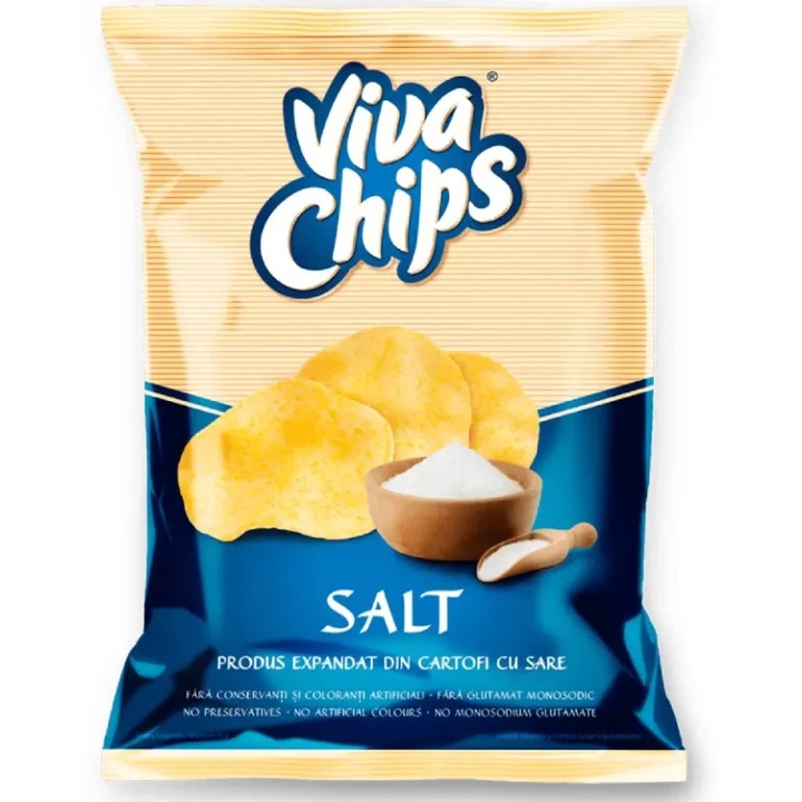 VIVA Chips cu sare 100g