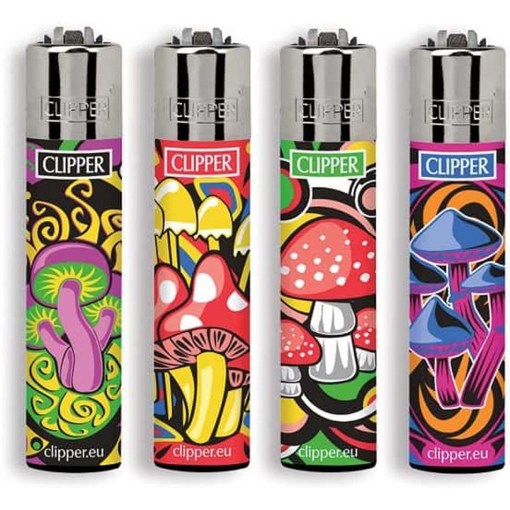 Set Brichete Clipper Mushrooms, 4 buc