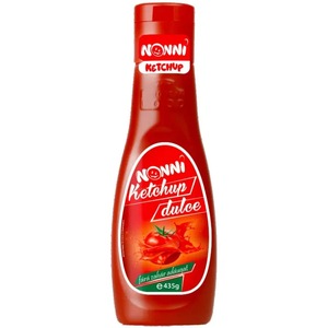 NONNI Ketchup dulce fara zahar adaugat – 435 gr