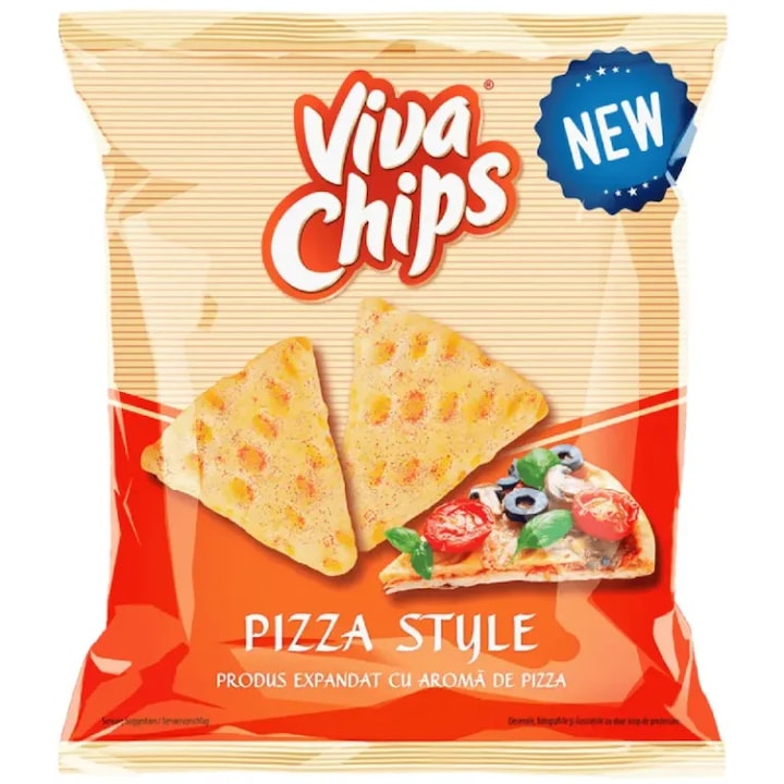 VIVA Chips cu aroma de pizza 50g