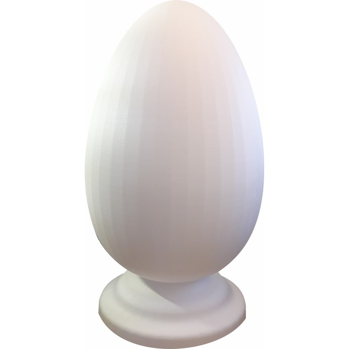 Ou decorativ, DecorMagic, 50cm, Alb