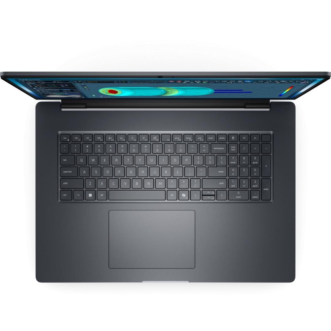 Laptop Dell Pro Max 18 Plus MB18250, 18 inch 2560 x 1600, Intel 285HX 24 C / 24 T, 2.1 GHz - 5.5 GHz, 40 MB cache, 64 GB DDR5, 1 TB 4 TB SSD, Nvidia RTX Pro 4000, Windows 11 Pro