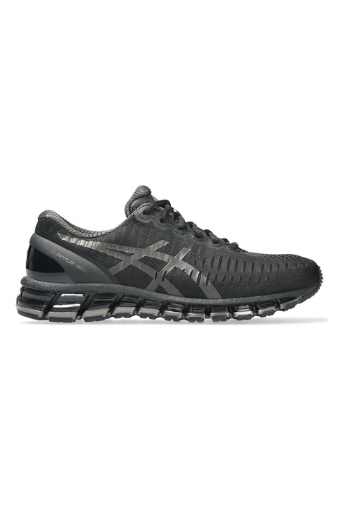 Asics, Pantofi sport din material textil cu logo Gel Quantum 360, Negru
