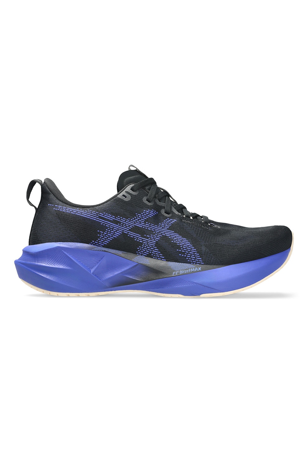 Asics, Pantofi pentru alergare Novablast 5, Negru, Albastru royal, 12.5