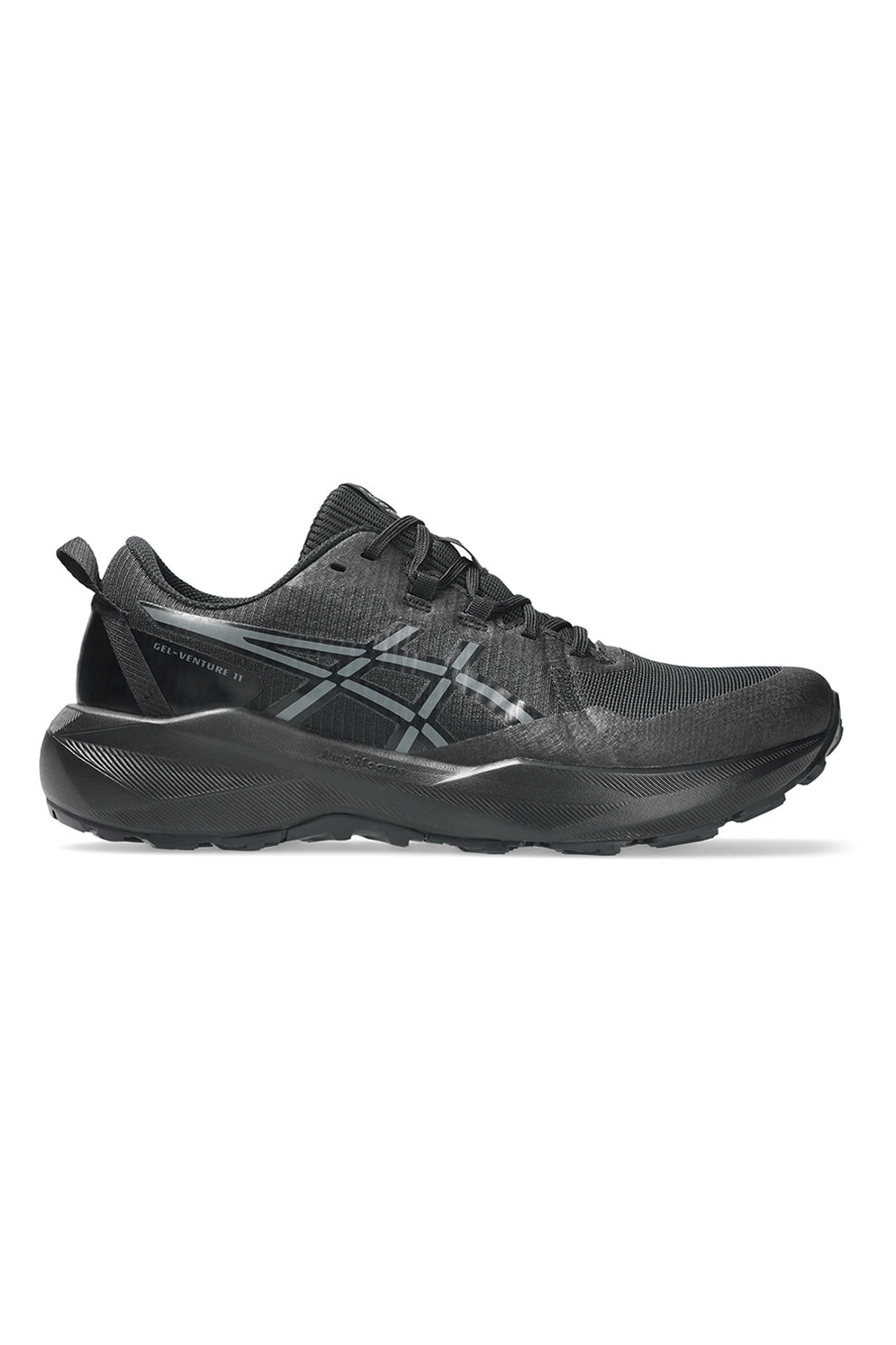 Asics, Pantofi low-cut pentru alergare Gel-Venture 11, Negru stins, Gri antracit, 10.5