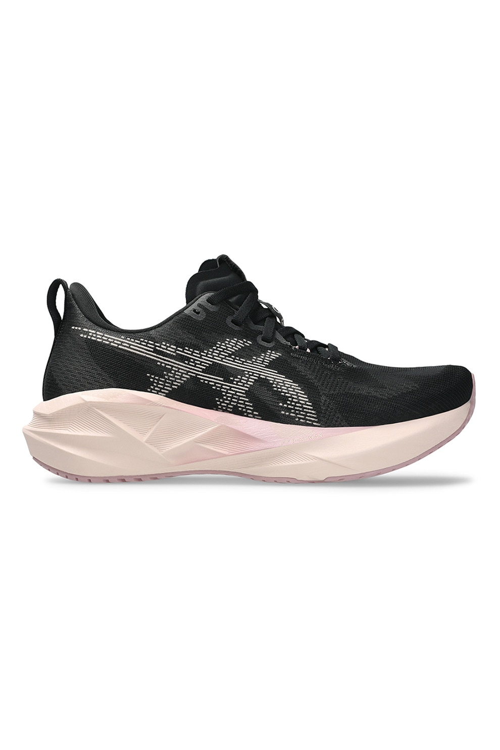 Asics, Pantofi pentru alergare Novablast 5, Alb, Negru, 6.5