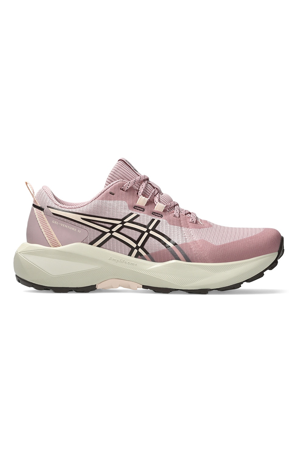 Asics, Pantofi pentru alergare Gel-Venture 11, Roz deschis, Roz pastel, Negru stins, 7