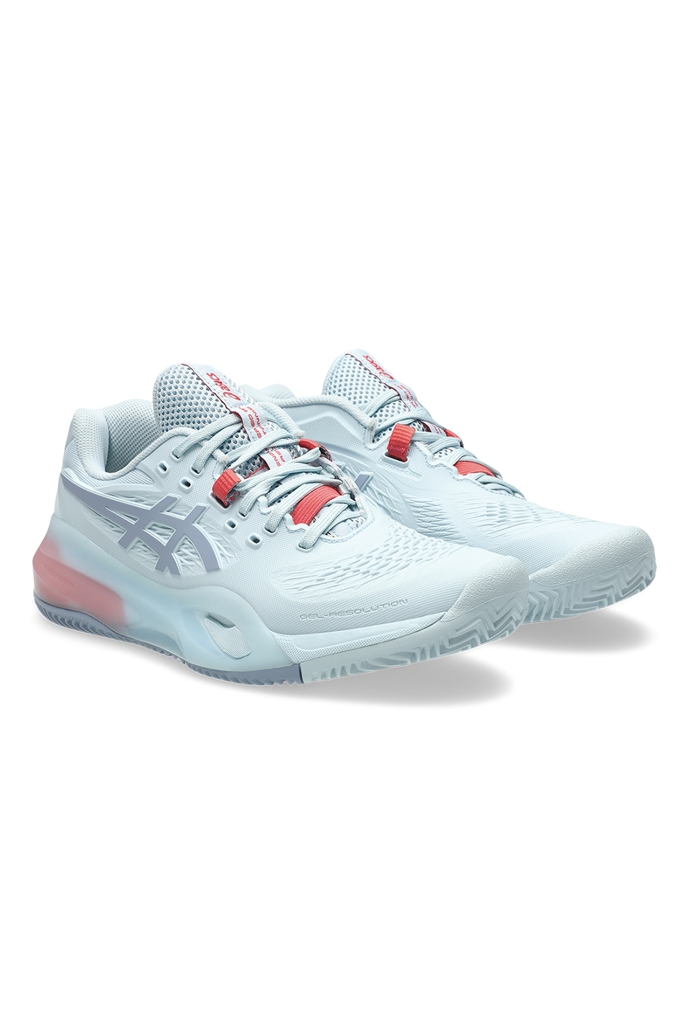 Asics, Pantofi pentru tenis Gel-Resolution X Clay, Gri, Albastru