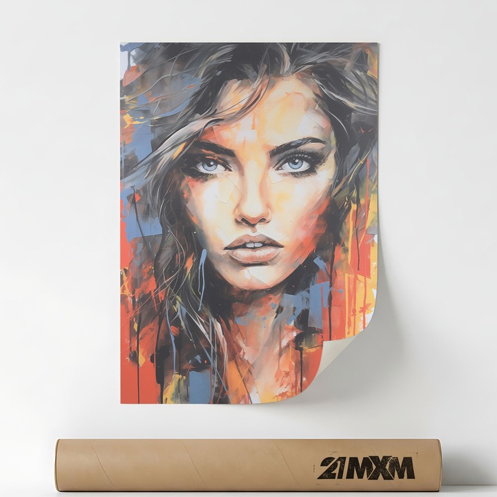 Плакат „Arta 14“ на матово платно – минималистичен дизайн, 30 x 40 см, без рамка