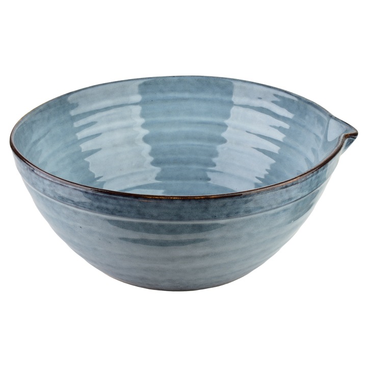 Bol Mondex 25,5x25,5x10,5 cm, 2.2L, albastru