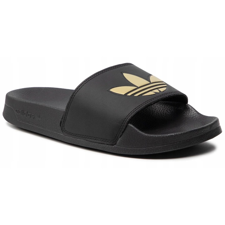 Slapi dama adidas, model ADILETTE, casual, negru, sintetic