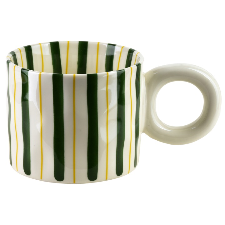 Cana Rodi 380ml, 10x15,5x8cm, rosie