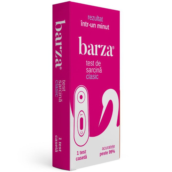 Test de Sarcina Tip Caseta, Barza, 3 buc.