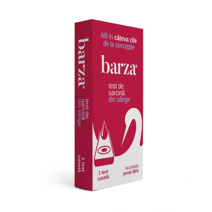 Test de Sarcina Din Sange, Barza, 2 buc.