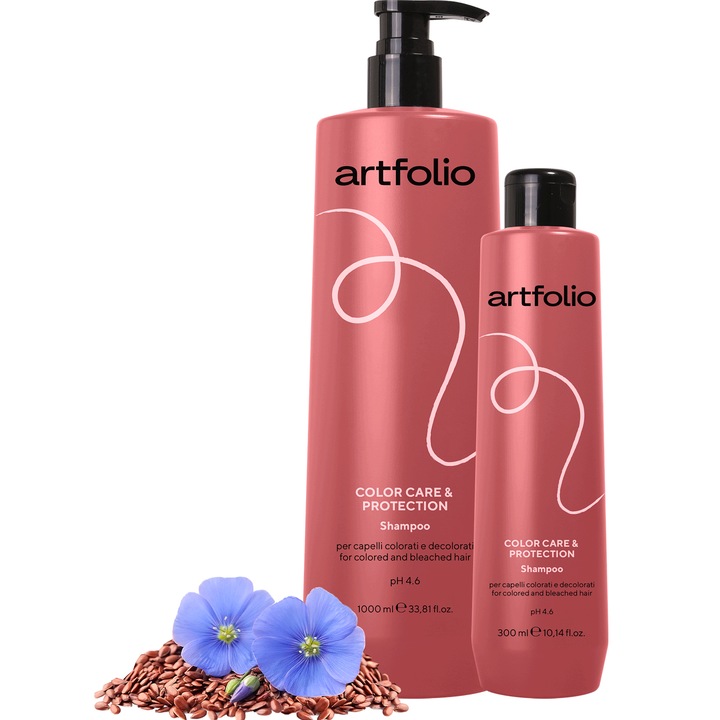 Sampon pentru par Artfolio. Gama Color Care & Protection 300ml