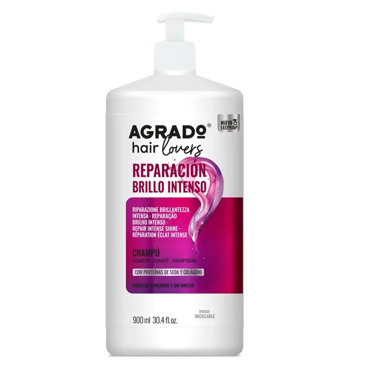 Sampon pentru reparare intensa si stralucire 900ml cu pompita