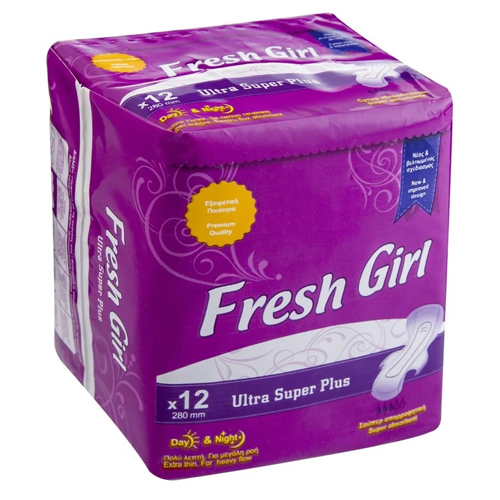 Absorbante Ultra Super Plus - 12 buc