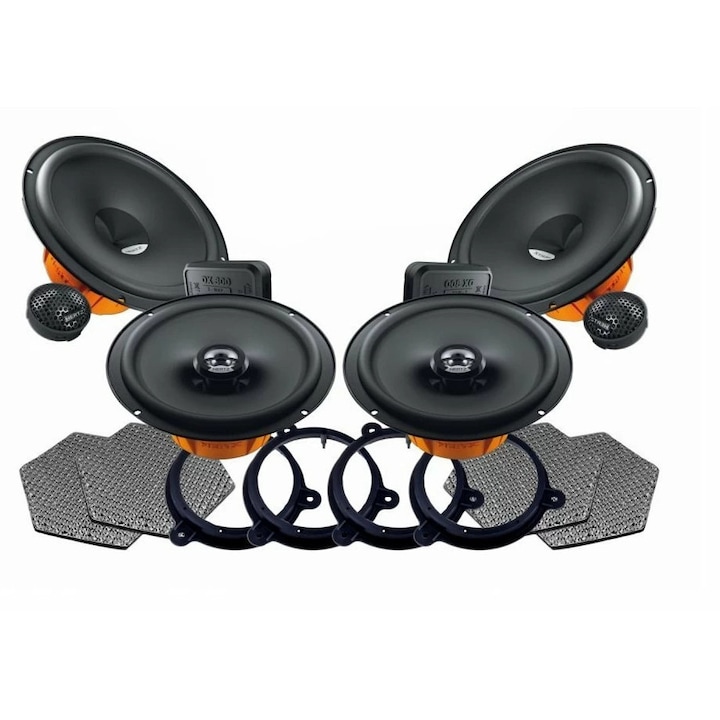 Pachet difuzoare auto Hertz Dieci dedicat Dacia Duster 2 (2017 - 2019)