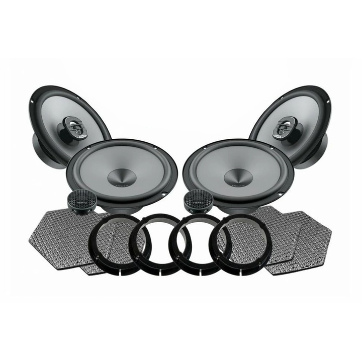 Pachet difuzoare auto Hertz Uno dedicat Volkswagen Golf IV (1998 - 2004)