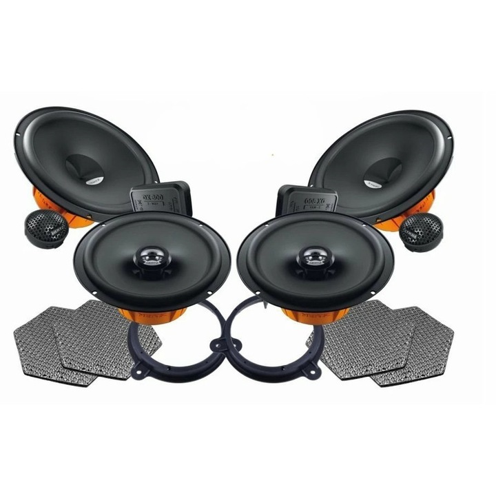 Pachet difuzoare auto Hertz Dieci dedicat Nissan Note (2014 - 2019)