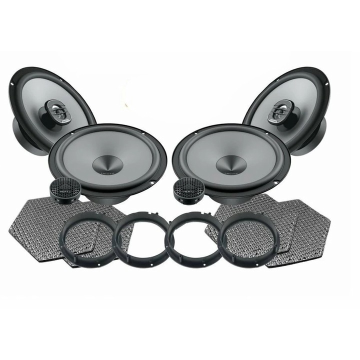 Pachet difuzoare auto Hertz Uno dedicat Seat Altea (2004 - 2015)