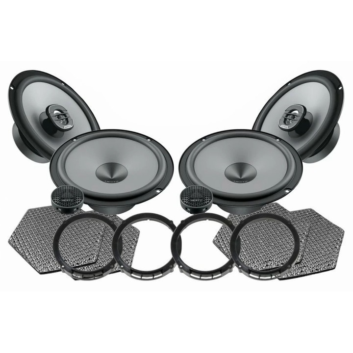 Pachet difuzoare auto Hertz Uno dedicat Seat Ibiza (2002 - 2014)