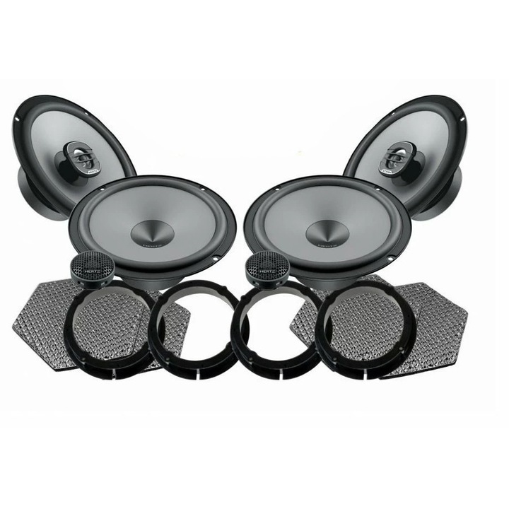 Pachet difuzoare auto Hertz Uno dedicat Volkswagen Scirocco (2008 - 2017)