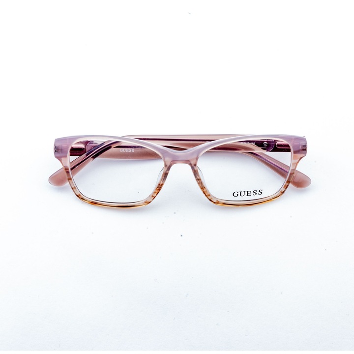 Rame pentru ochelari de vedere Guess, model GU 2356 NUD, plastic, 52x16x140mm, pentru femei