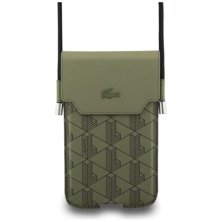 Geanta barbati Lacoste The Blend XL, verde, dimensiuni universale