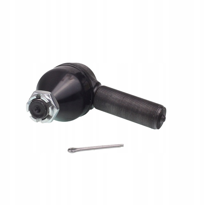 Bal oldali kormánymű rúdfej, Zychar, Autosan Solaris DAF MAN, M30x1.5/M24x1.5mm 125mm, Fekete, Kovácsolt acél, busz kormánymű rendszerhez, közúti biztonság, tartós