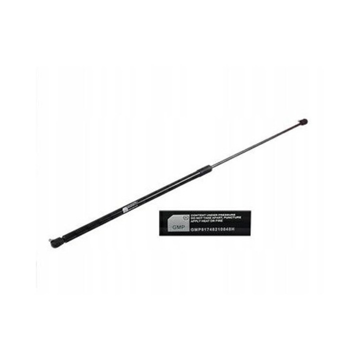 Gázrugó motorháztetőhöz, Zychar, MAN Lion's City Centroliner, 923mm 350N, Fekete, Acél és műanyag, busz nyílás vagy motorháztető nyitásához, hidraulikus dugattyú, tartós