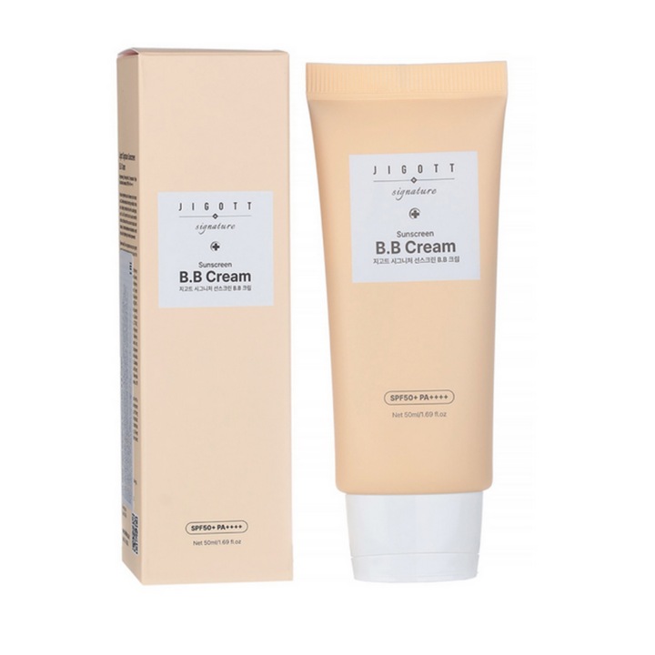Crema BB JIGOTT Signature Sunscreen SPF 50+, 50ml, protectie solara, iluminare naturala
