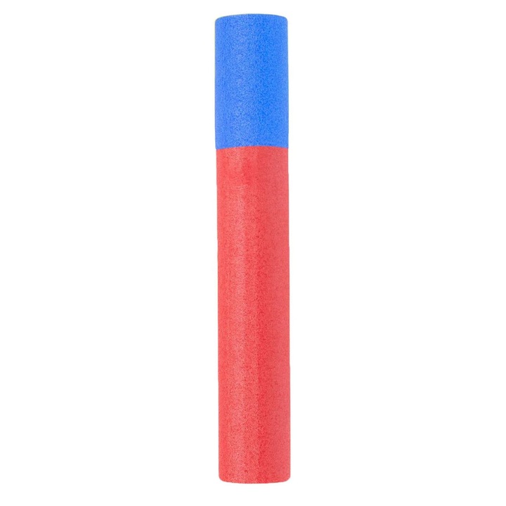 Воден пистолет, Foam Пяна, Тръбен Дизайн, За Игри Във Вода, Плуващ, 30.5 см, Червено-Син