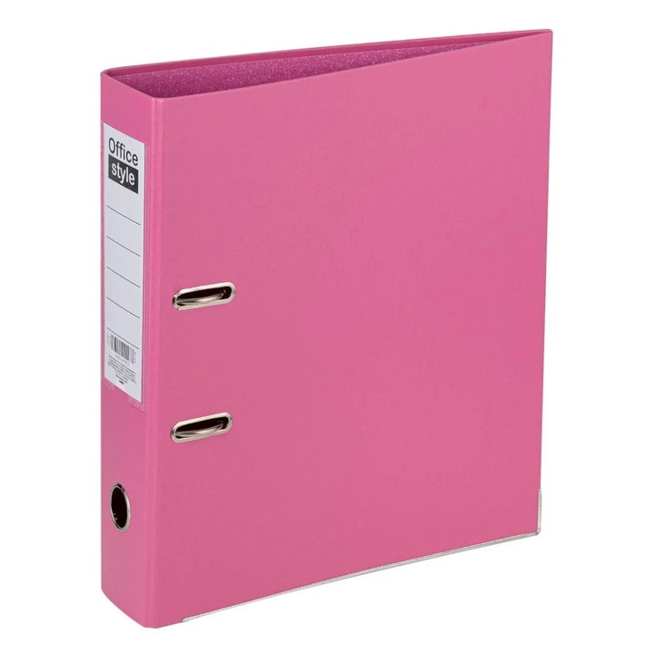 Biblioraft Roz cu 2 Inele 29x7.5x32cm