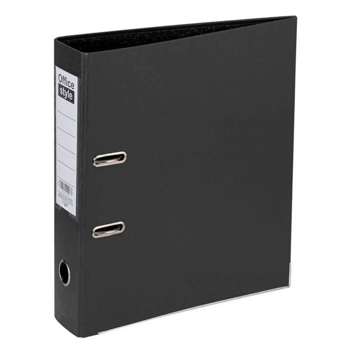 Biblioraft Arhivare Negru cu 2 Inele 29x7.5x32cm