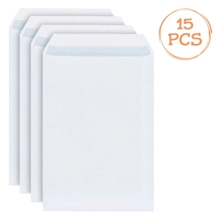 Plicuri Albe de Corespondenta 33x23cm - 15buc