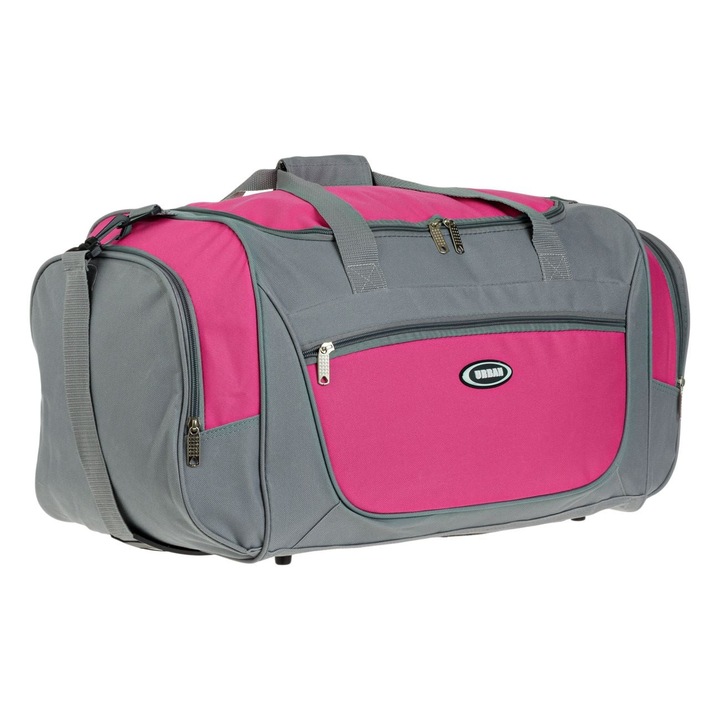 Szürke Rózsaszín Utazótáska 55L