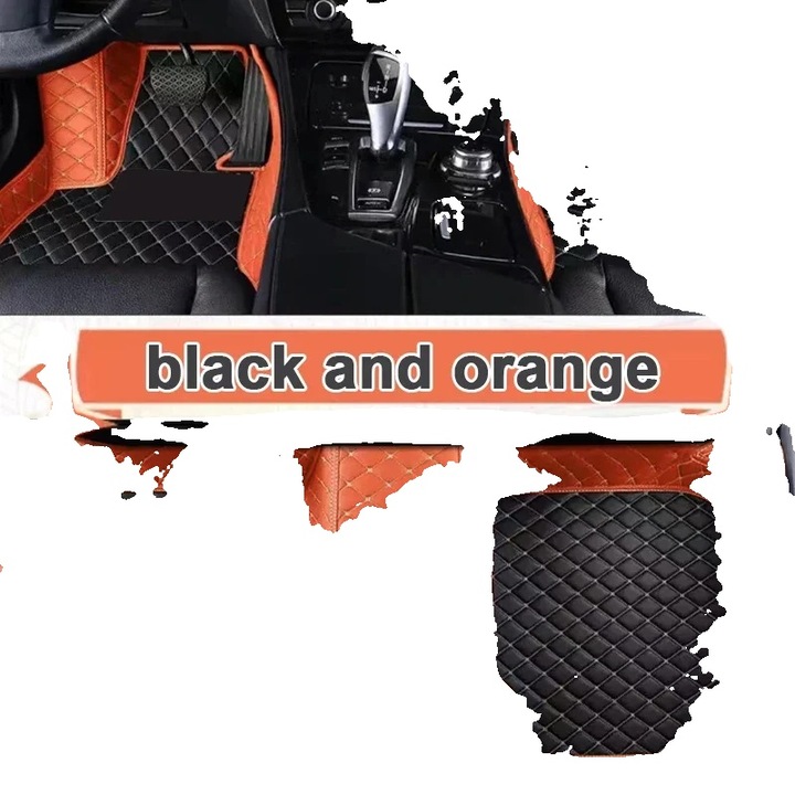 Covorase auto personalizate pentru Honda Civic 2016-2022, set 3 piese, protectie de lux, usor de curatat, culoare neagra