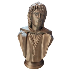 SCULPTURE EN BRONZE " Le Hobbit - Bilbo Sacquet " - Noble collection