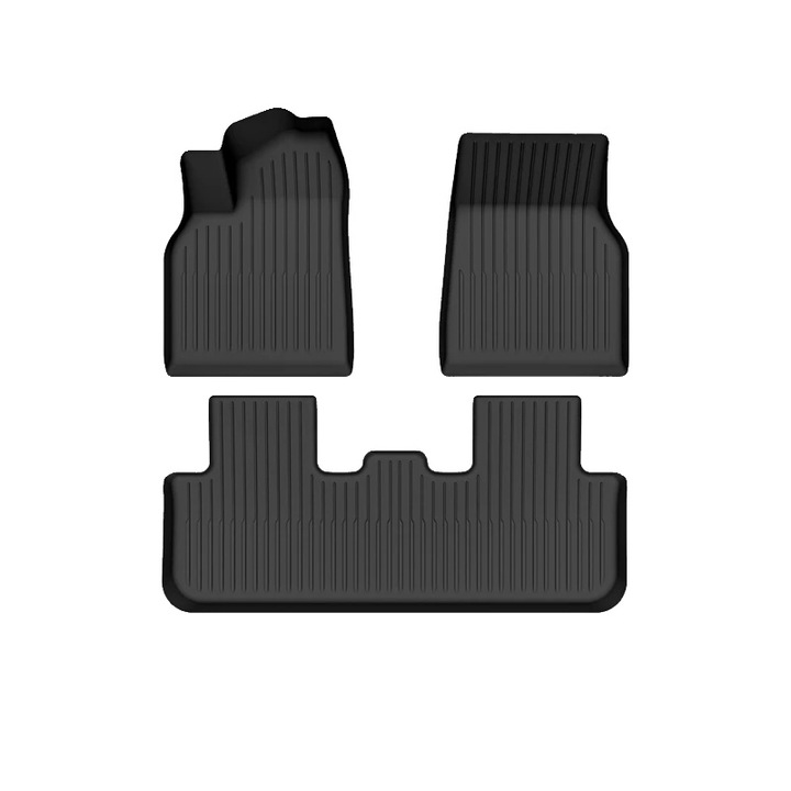 Set covorase auto, 3 buc., design anti-derapant, pentru Tesla Model Y Juniper