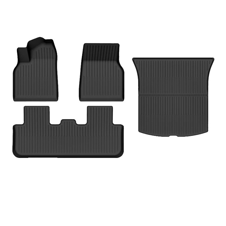 Autószőnyegek, 4 db-os készlet, időjárásálló védelem, vízálló kivitel, 2025, TPE